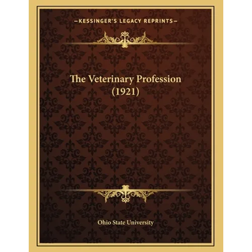 The Veterinary Profession (1921)