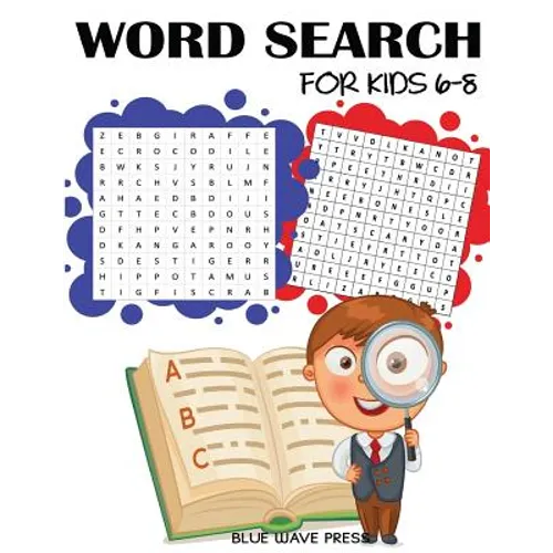 Word Search for Kids 6-8