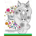 Wild Horses coloring book: Coloring Book for Adult