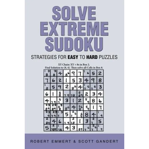 Solve Extreme Sudoku: Strategies for Easy To Hard Puzzles