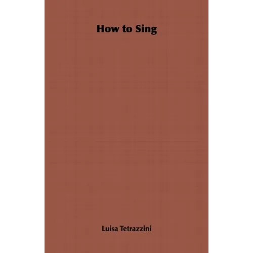 How to Sing