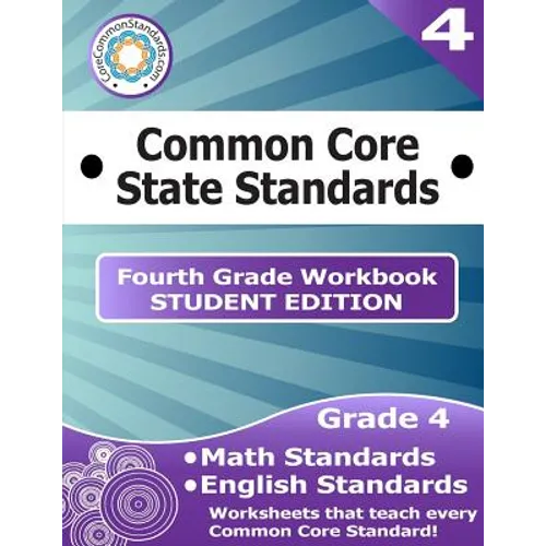 Fourth Grade Common Core Workbook - Student Edition