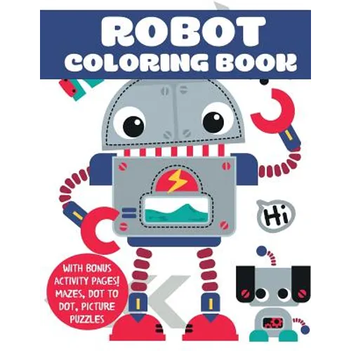 Robot Coloring Book