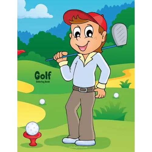 Golf Coloring Book 1