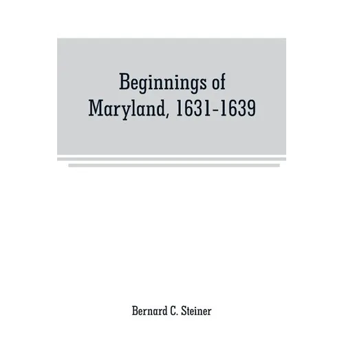 Beginnings of Maryland, 1631-1639