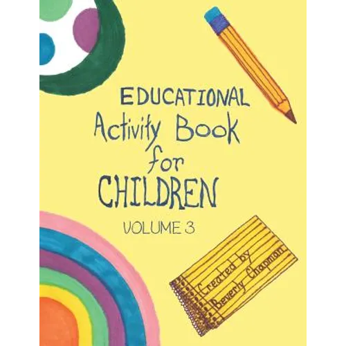 Educational Activity Book for Children Volume 3