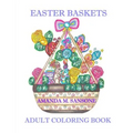 Easter Baskets: Adult Coloring Book