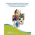 Screening for Asymptomatic Carotid Artery Stenosis: A Systematic Review and Meta-Analysis for the U.S. Preventive Services Task Force