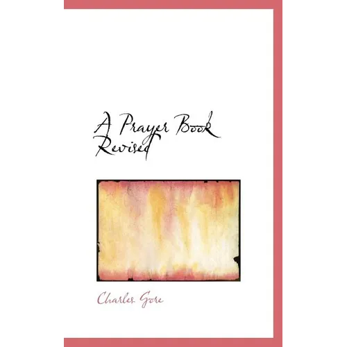 A Prayer Book Revised