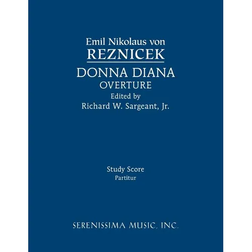 Donna Diana Overture: Study score