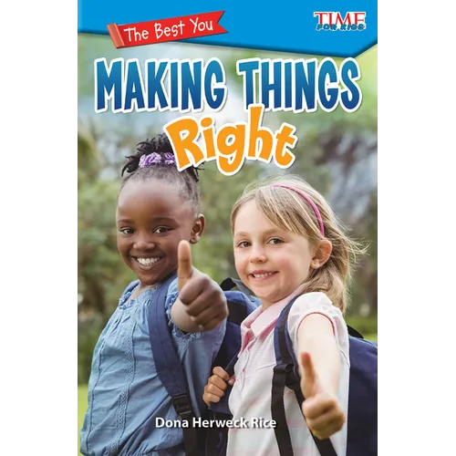 The Best You: Making Things Right