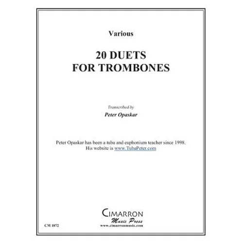 20 Duets for Trombone