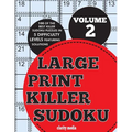 Large Print Killer Sudoku Volume 2: 100 killer sudoku puzzles in 5 difficulty levels