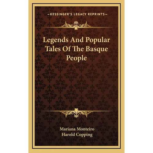 Legends and Popular Tales of the Basque People
