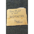 Foul Play Is Not Suspected