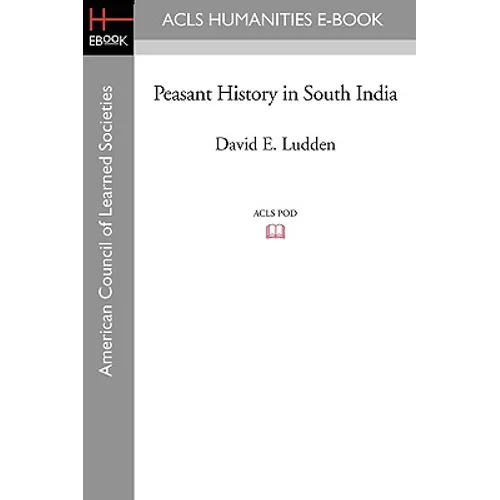 Peasant History in South India