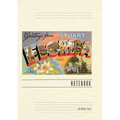 Vintage Lined Notebook Greetings from Stuart, Florida