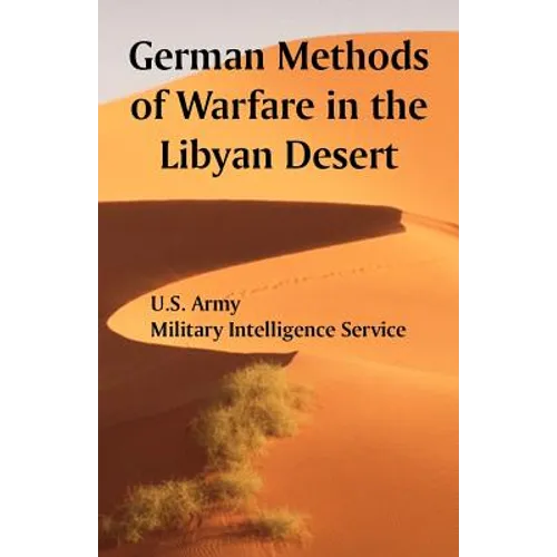 German Methods of Warfare in the Libyan Desert