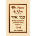His Name is One