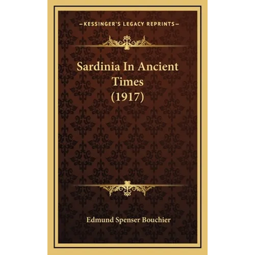 Sardinia In Ancient Times (1917)
