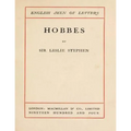Hobbes (1904) by Leslie Stephen