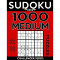 Sudoku Book 1,000 Medium Puzzles: Sudoku Puzzle Book With Only One Level of Difficulty