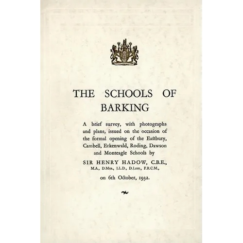The Schools of Barking