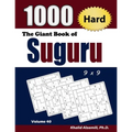 The Giant Book of Suguru: 1000 Hard Number Blocks (9x9) Puzzles