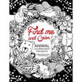 Find me and Color: Animal Coloring Book for Adults
