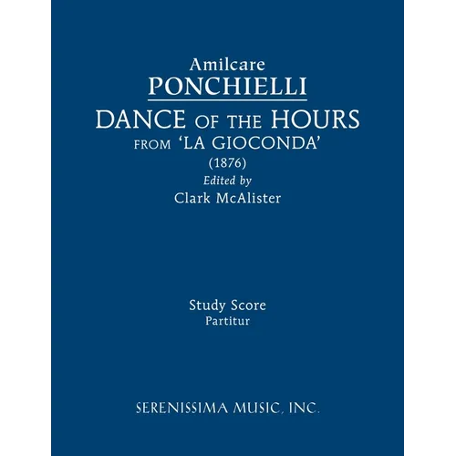 Dance of the Hours from 'La Gioconda': Study score