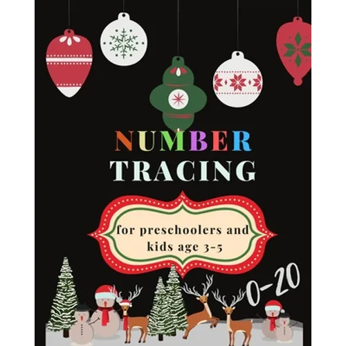 0-20 Number tracing for Preschoolers and kids Ages 3-5: Book for kindergarten.100 pages, size 8X10 inches . Tracing game and coloring pages . Lots of