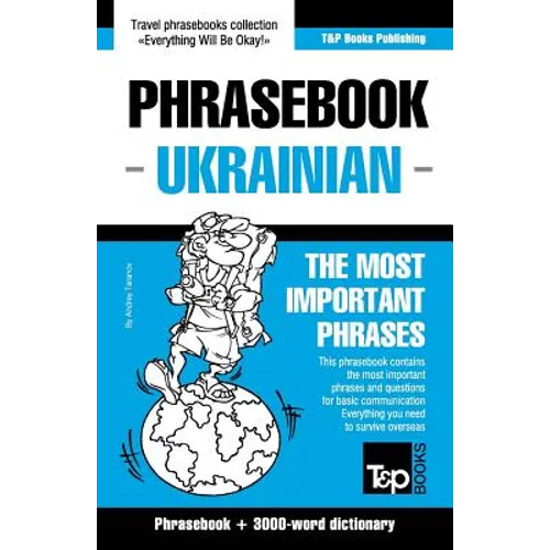 English-Ukrainian phrasebook and 3000-word topical vocabulary