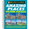 Brain Games - Picture Puzzles: Amazing Places - How Many Differences Can You Spot While Boosting Your Travel Trivia?
