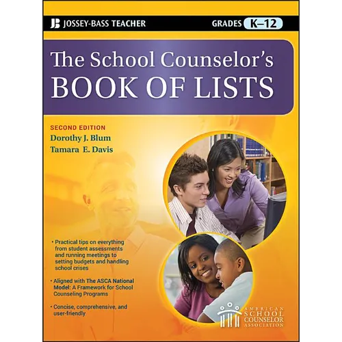 The School Counselor's Book of Lists, Grades K-12