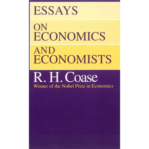 Essays on Economics and Economists