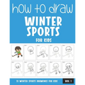 How to Draw Winter Sports for Kids - Vol 1