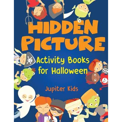 Hidden Picture Activity Books for Halloween
