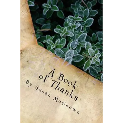 A Book of Thanks