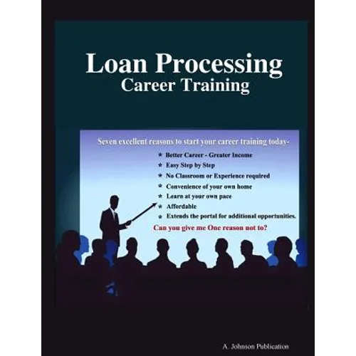 Loan Processing: Career Training