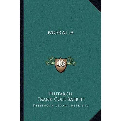Moralia - Paperback