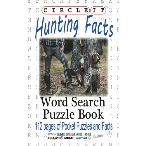 Circle It, Hunting Facts, Word Search, Puzzle Book
