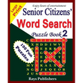 Senior Citizens' word search puzzle book 2