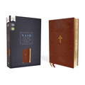 Nasb, Thinline Bible, Leathersoft, Brown, Red Letter Edition, 1995 Text, Comfort Print