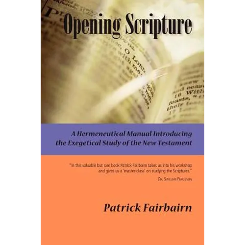 Opening Scripture (Paperback)