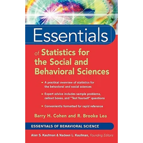 Essentials of Statistics for the Social and Behavioral Sciences