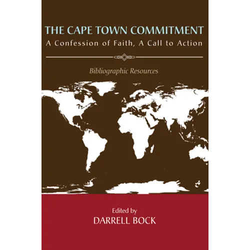 The Cape Town Commitment: A Confession of Faith, a Call to Action