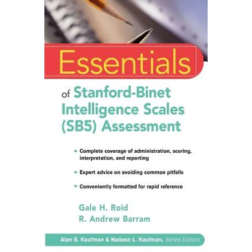Essentials of Stanford-Binet Intelligence Scales (SB5) Assessment