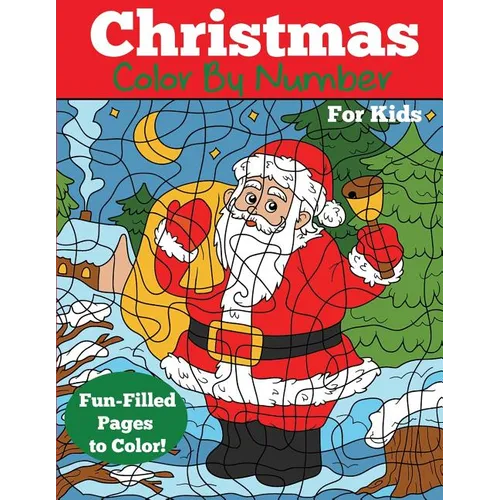 Christmas Color by Number for Kids