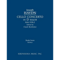Cello Concerto in D major, Hob.VIIb: 2: Study score