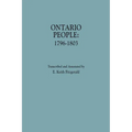 Ontario People: 1796-1803